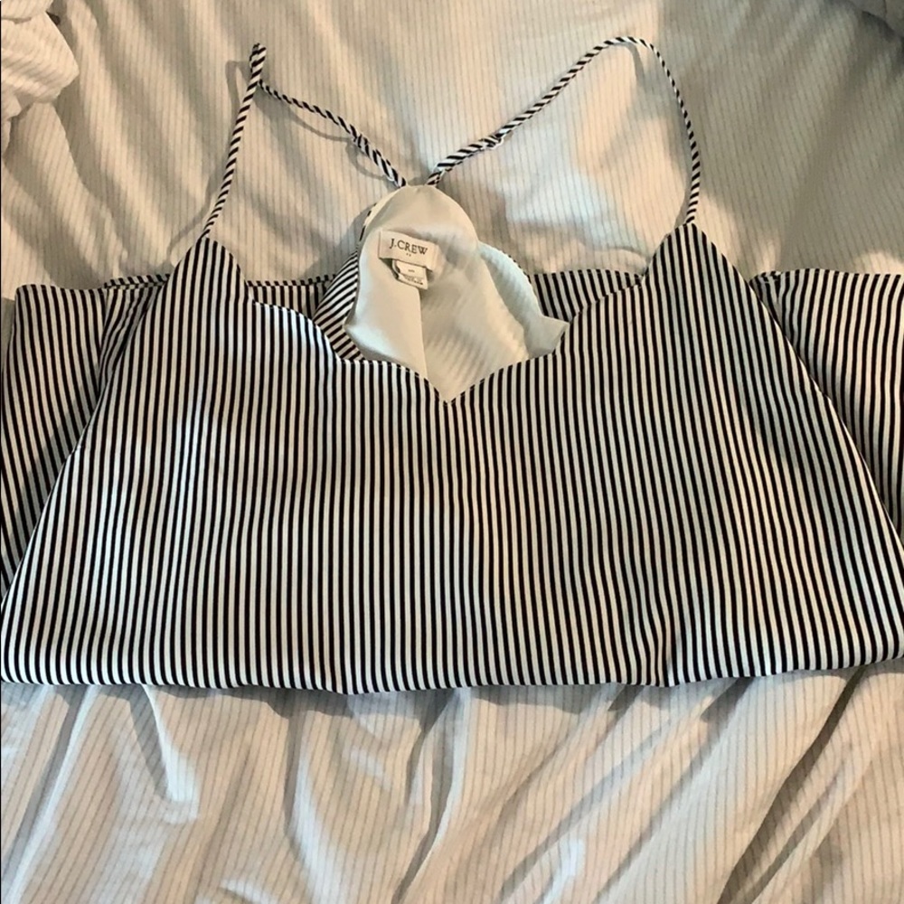 J Crew Scalloped Tank